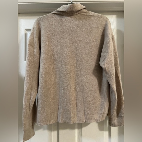 Open edit half button down pull over - Picture 3 of 6